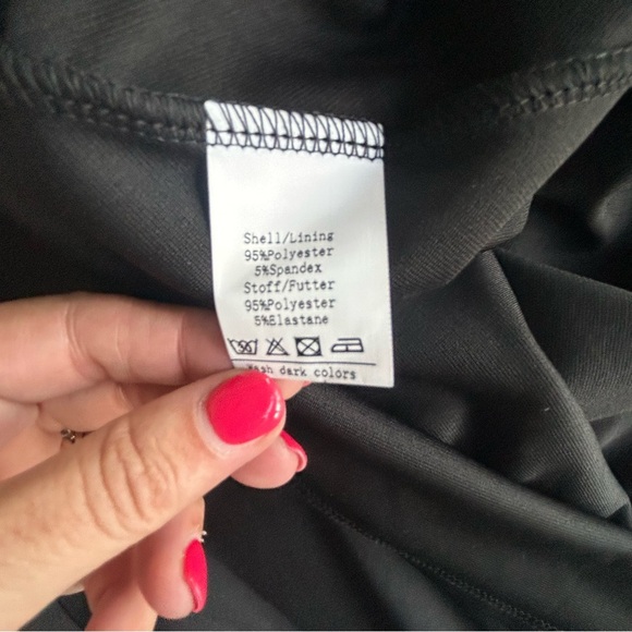 NWT Grace Karin Women’s Burgundy Black Colorblock Sleeveless Dress Size M Party - Picture 9 of 9